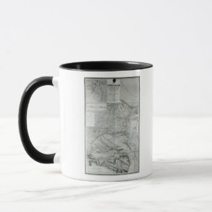 Preparatory Map of the Suez Canal, 1855 Mug
