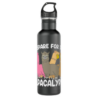 Prepare For The Alpacalypse 710 Ml Water Bottle