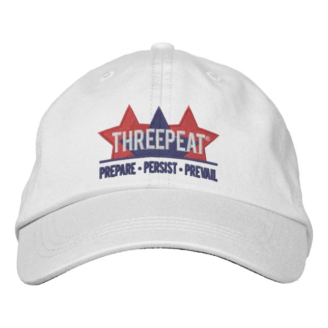 Prepare - Persist - Prevail  --> THREEPEAT cap (Front)
