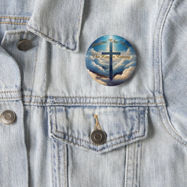 Prepare The Way 6 Cm Round Badge (In Situ)