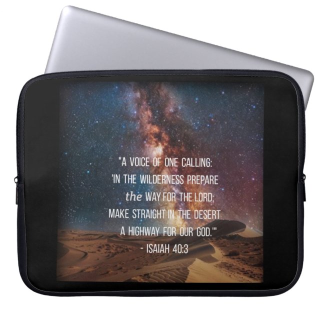 Prepare the Way Laptop Case (Front)