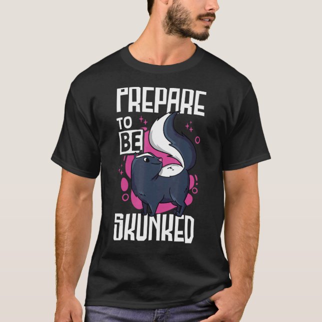 Prepare To Be Skunked  Cribbage Player 2 T-Shirt (Front)