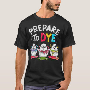 Prepare To Dye Funny Easter For Retro Men's T-Shirt