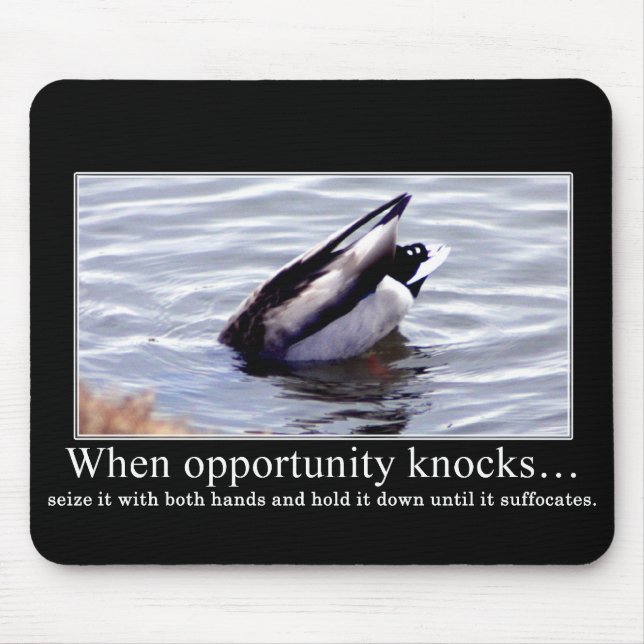 Prepare yourself for new opportunities mouse pad (Front)