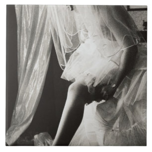 <Preparing> by Kim Koza Ceramic Tile