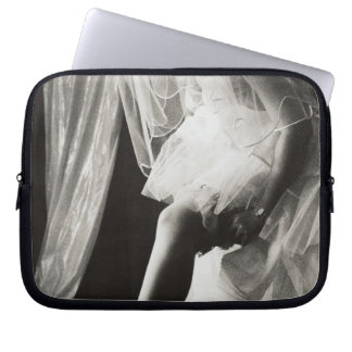 <Preparing> by Kim Koza Laptop Sleeve