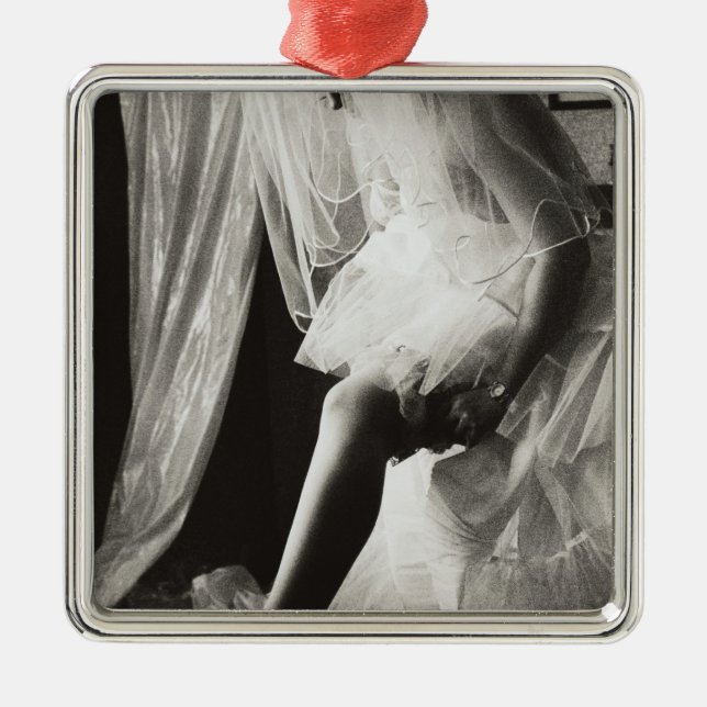 <Preparing> by Kim Koza Metal Tree Decoration (Front)