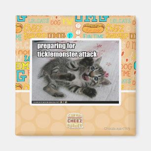 Preparing For Ticklemonster Attack Magnet