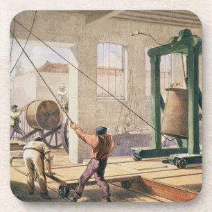 Preparing the Cable, from 'The Atlantic Telegraph' Coaster