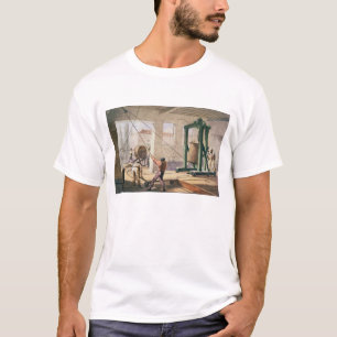 Preparing the Cable, from 'The Atlantic Telegraph' T-Shirt