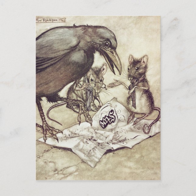 Preposterous!" cried Solomon in a rage" Postcard (Front)