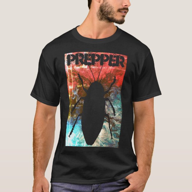 Preppers Cockroach Logo T-Shirt (Front)