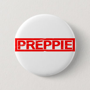 Preppie Stamp 6 Cm Round Badge