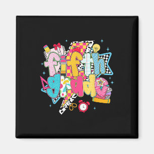 Preppy 5th Grade Dream Team Ck To School Teachers Magnet