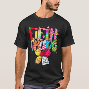 Preppy 5th Grade Dream Team Ck To School Teachers T-Shirt