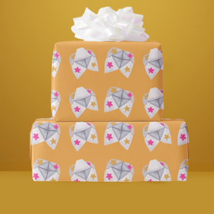 Preppy 90’s Cootie Catcher Wrapping Paper