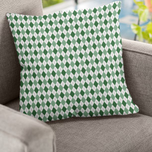 Preppy Argyle Cushion
