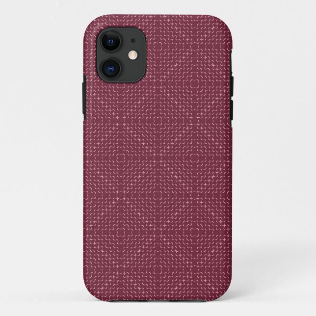 Preppy Argyle Pattern Seamless Case-Mate iPhone Case (Back)