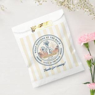 Preppy Bach Social Club Las Vegas Bachelorette Favour Bag