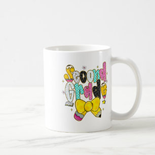Preppy Back To School 2nd Grade Coquette Bow Girls Coffee Mug