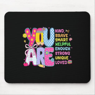 Preppy Back To School First Day Of School You Are  Mouse Pad