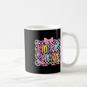 Preppy Back To School Pink Coquette Floral Cute Ki Coffee Mug