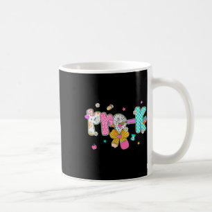 Preppy Back To School Pre-k Cute Coquette Bow Girl Coffee Mug