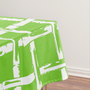 Preppy Bamboo – Lime Coastal Coordinate Tablecloth