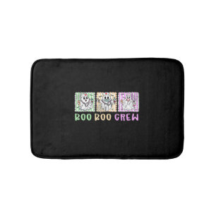 Preppy Boo Crew Nurse Halloween Costume Women Men  Bath Mat