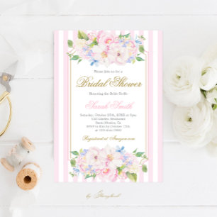 Preppy Bridal Shower Invitation