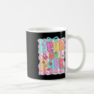 Preppy Bruh We Back Groovy Back To School Teacher Coffee Mug