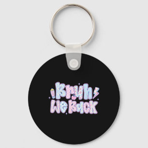Preppy Bruh We Ck Ck To School First Day Of School Key Ring