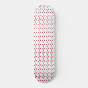 Preppy Chic Elegant Trendy Pattern Skateboard