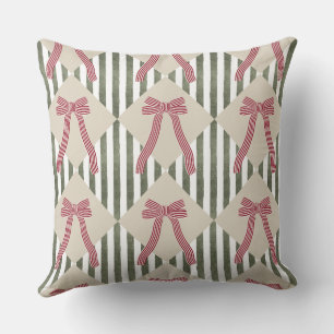 Preppy Christmas Cushion