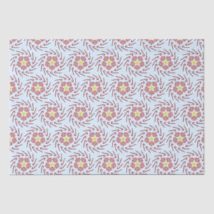 Preppy Christmas Pinwheel Tissue Paper