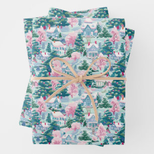 Preppy Christmas Wrapping Paper