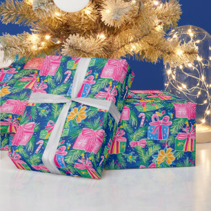 Preppy Christmas Wrapping Paper