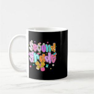 Preppy Ck To School 2nd Grade Coquette Bow Girls K Coffee Mug