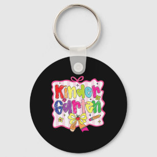 Preppy Ck To School Coquette Kindergarten Girly Ch Key Ring