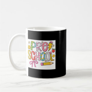 Preppy Ck To School Coquette Preschool Girly Check Coffee Mug