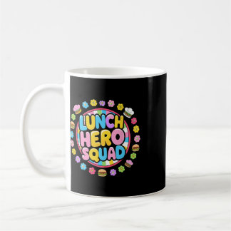 Preppy Ck To School Lunch Lady Squad Lunch Hero Sq Coffee Mug