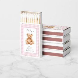 Preppy Classic Teddy Bear Baby Shower