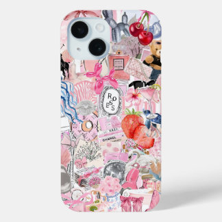 Preppy Collage, Trendy Summer Collage Phone case