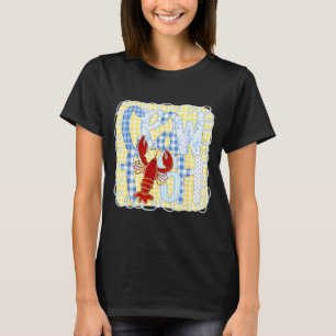 Preppy Crawfish Season Funny Louisiana Seafood Men T-Shirt