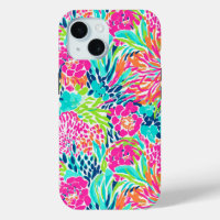 Preppy Floral Colourful Abstract Flower 