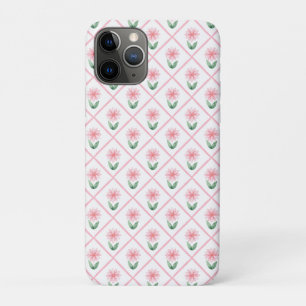 Preppy floral trellis grandmillenial iPhone 11 pro case