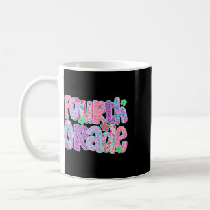 Preppy Fourth Grade Ck To School Teachers Girls Coffee Mug