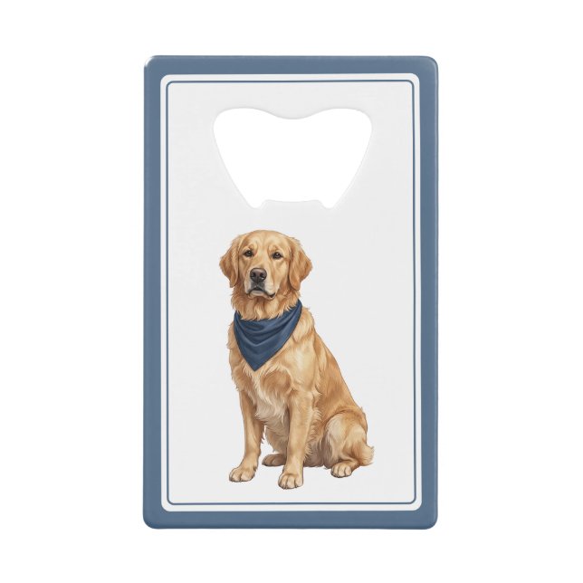 Preppy Golden Retriever (Front)