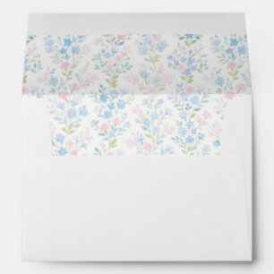 Preppy Grandmillennial Christmas Personalised Envelope