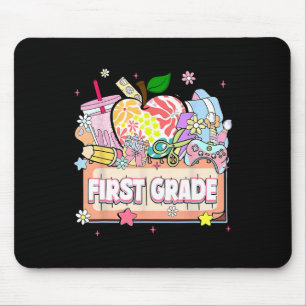Preppy Kids First Grade 2025 Preschool 1st Grade G Mouse Pad